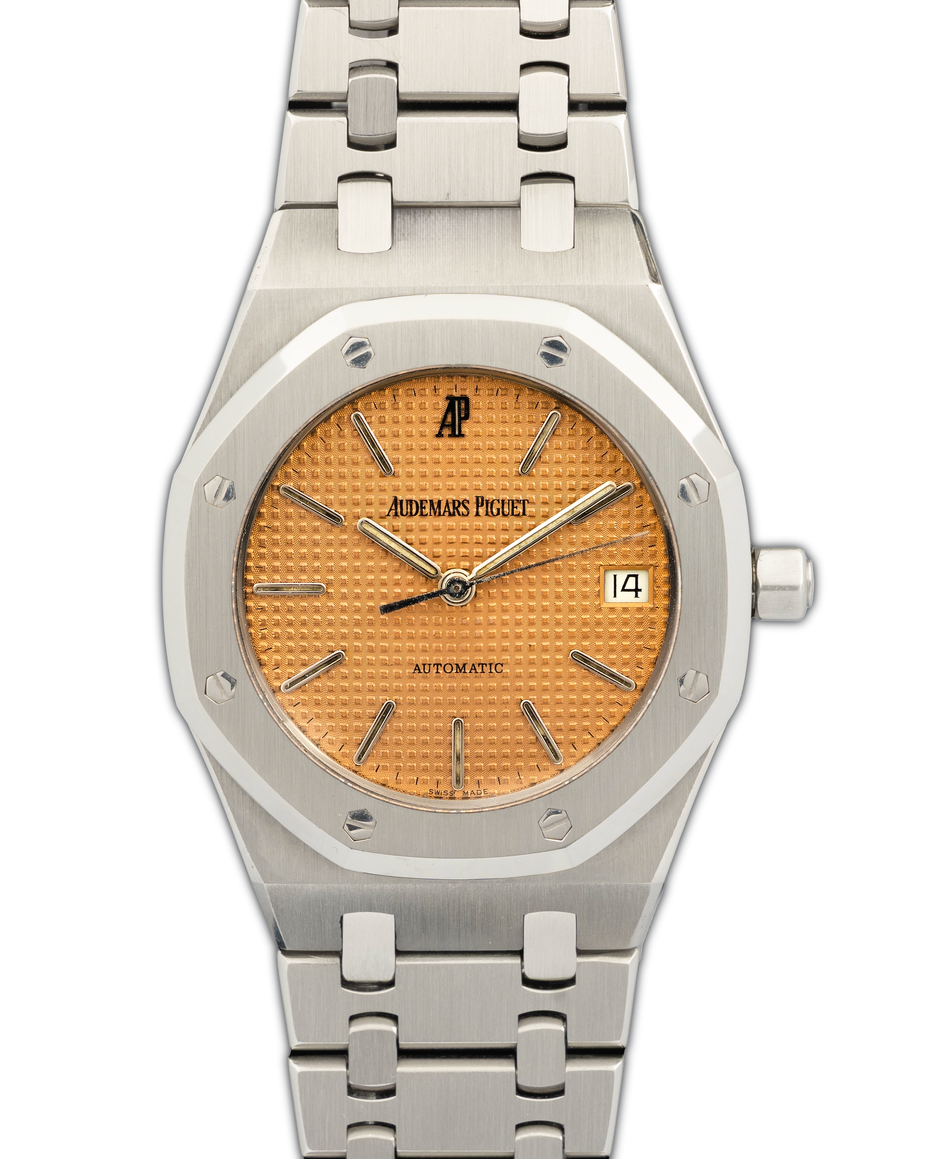 Audemars Piguet Oreeoro Srl Chrono24 Royal Oak ''Salmon Dial'' – Costantini  Watches