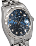 Datejust - Blue & Diamonds