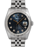Datejust - Blue & Diamonds