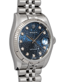Datejust - Blue & Diamonds