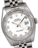 DateJust - White Roman