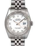 DateJust - White Roman