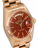 Day-Date ''Stella Burgundy Dial''
