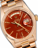 Day-Date ''Stella Burgundy Dial''