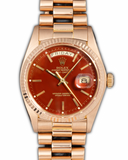 Day-Date ''Stella Burgundy Dial''