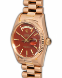 Day-Date ''Stella Burgundy Dial''