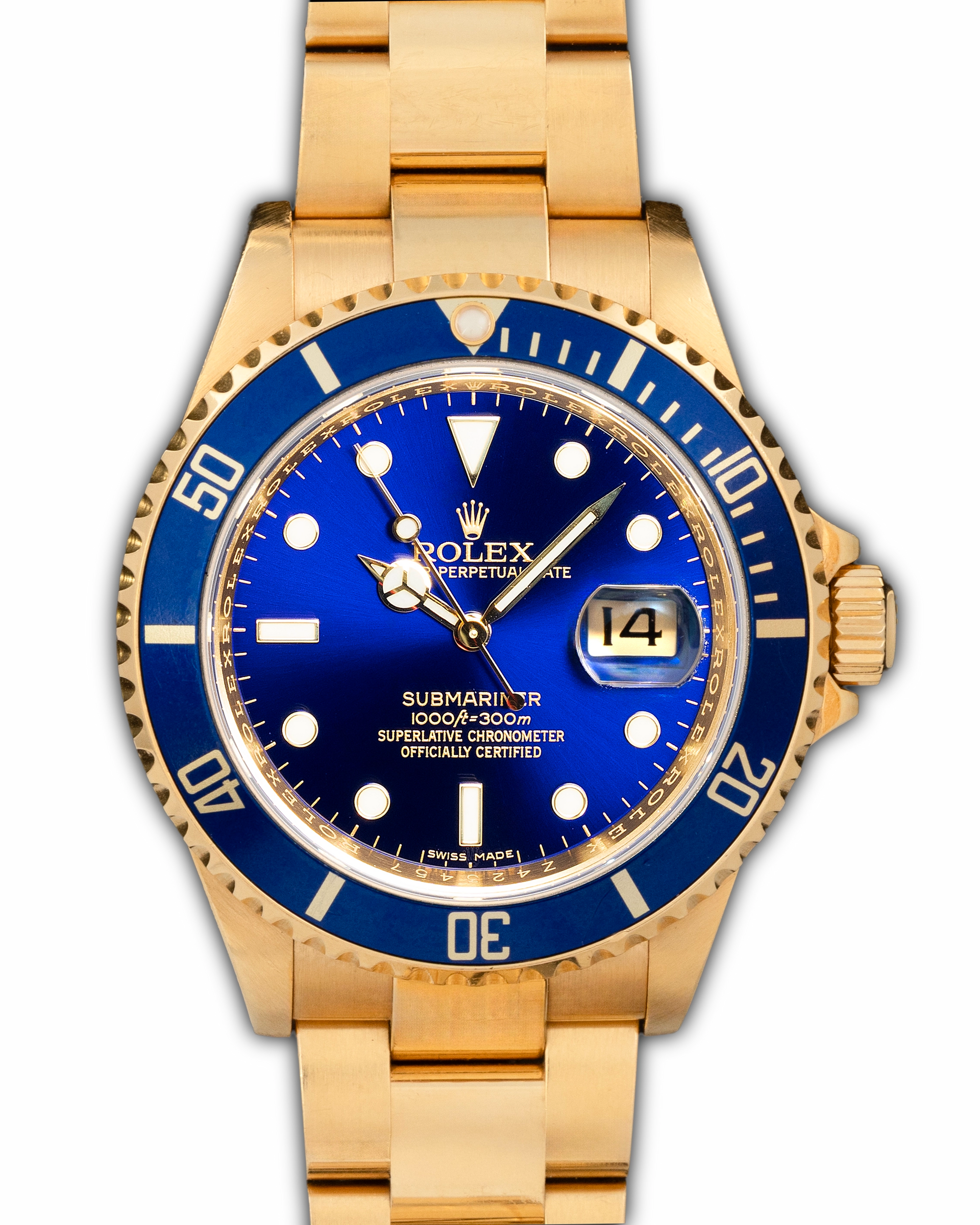 Submariner ''Yellow Gold'' – Costantini Watches