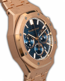 Royal Oak ''Rose Gold - Blue Dial''