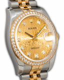 Datejust ''Diamond Dial and Bezel''
