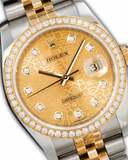 Datejust ''Diamond Dial and Bezel''