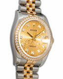 Datejust ''Diamond Dial and Bezel''