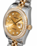 Datejust ''Diamond Dial and Bezel''